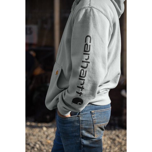 Carhartt® Midweight Hooded Logo Sweatshirt