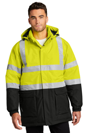 Port Authority® ANSI 107 Class 3 Safety Heavyweight Parka